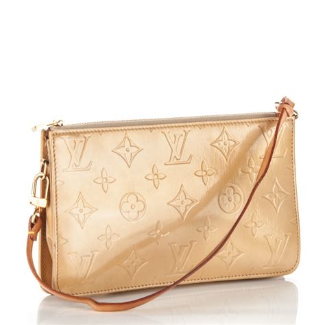 louis vuitton pochette lexington monogram vernis beige|louis vuitton monogram multi pochette.